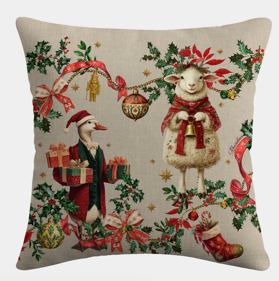 Navidad Cushion in Velvet